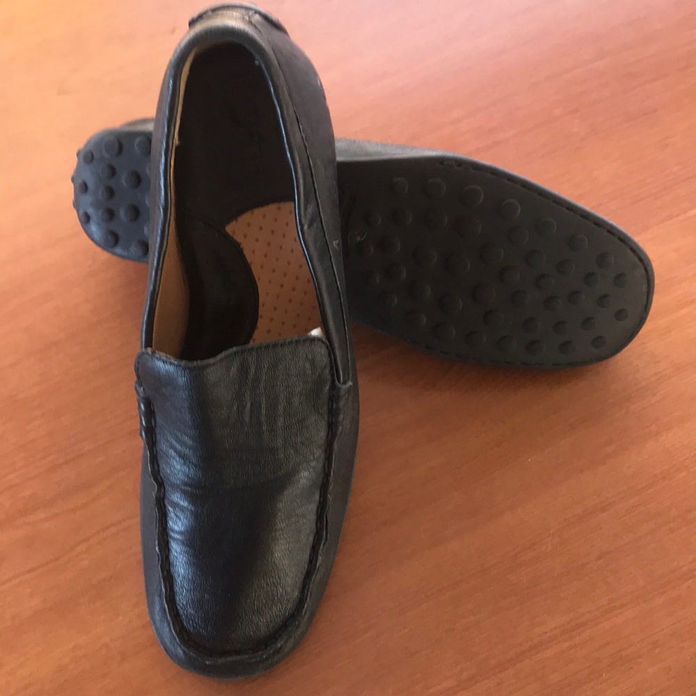 Born handcrafted soft black leather driving loafer - Picture 3 of 7